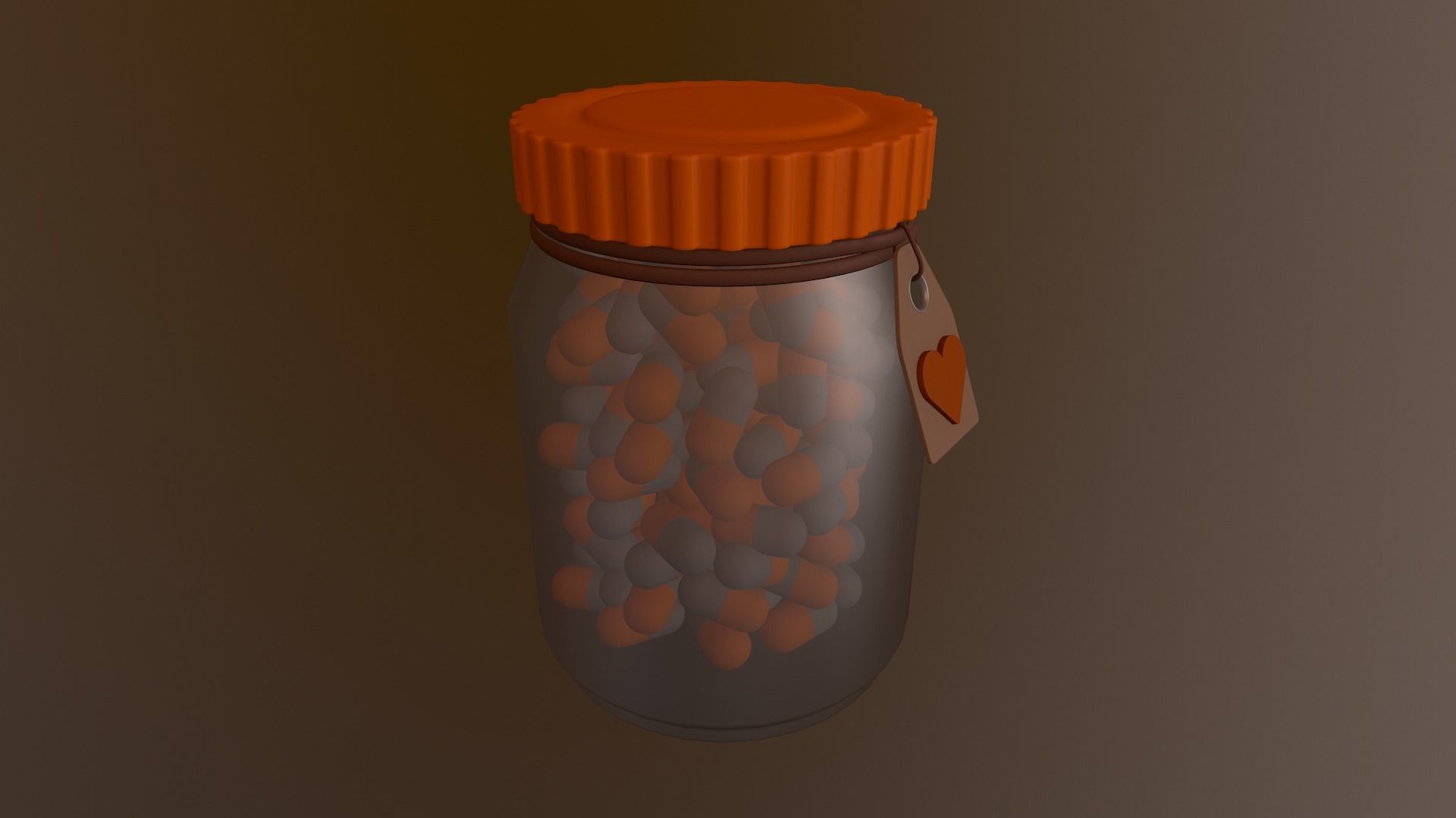  Pill Bottle 3D model_7