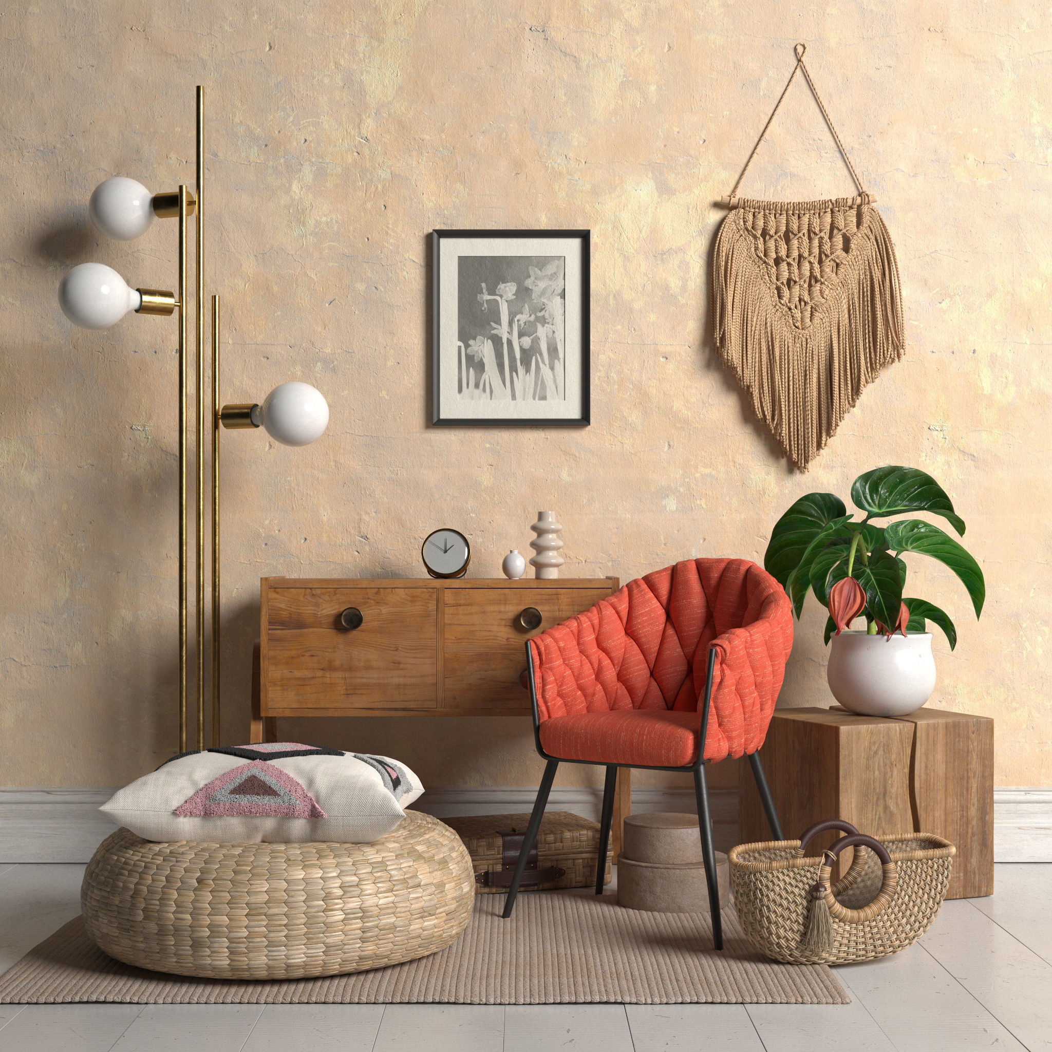 Archmodels vol 266 - collection of furniture and props 3D model_16