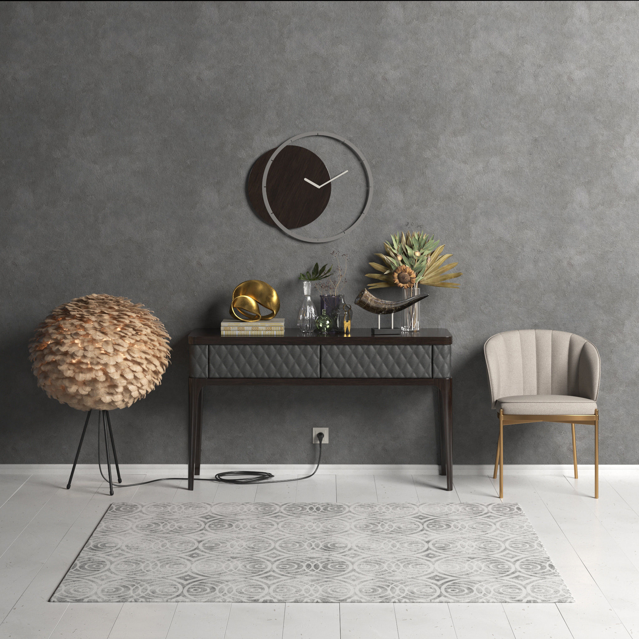 Archmodels vol 266 - collection of furniture and props 3D model_24