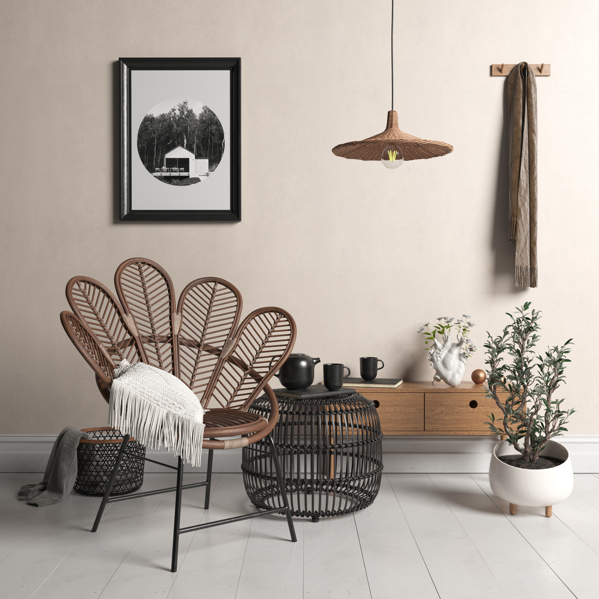 Archmodels vol 266 - collection of furniture and props 3D model_11