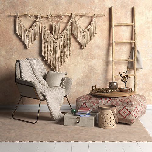 Archmodels vol 266 - collection of furniture and props 3D model 4