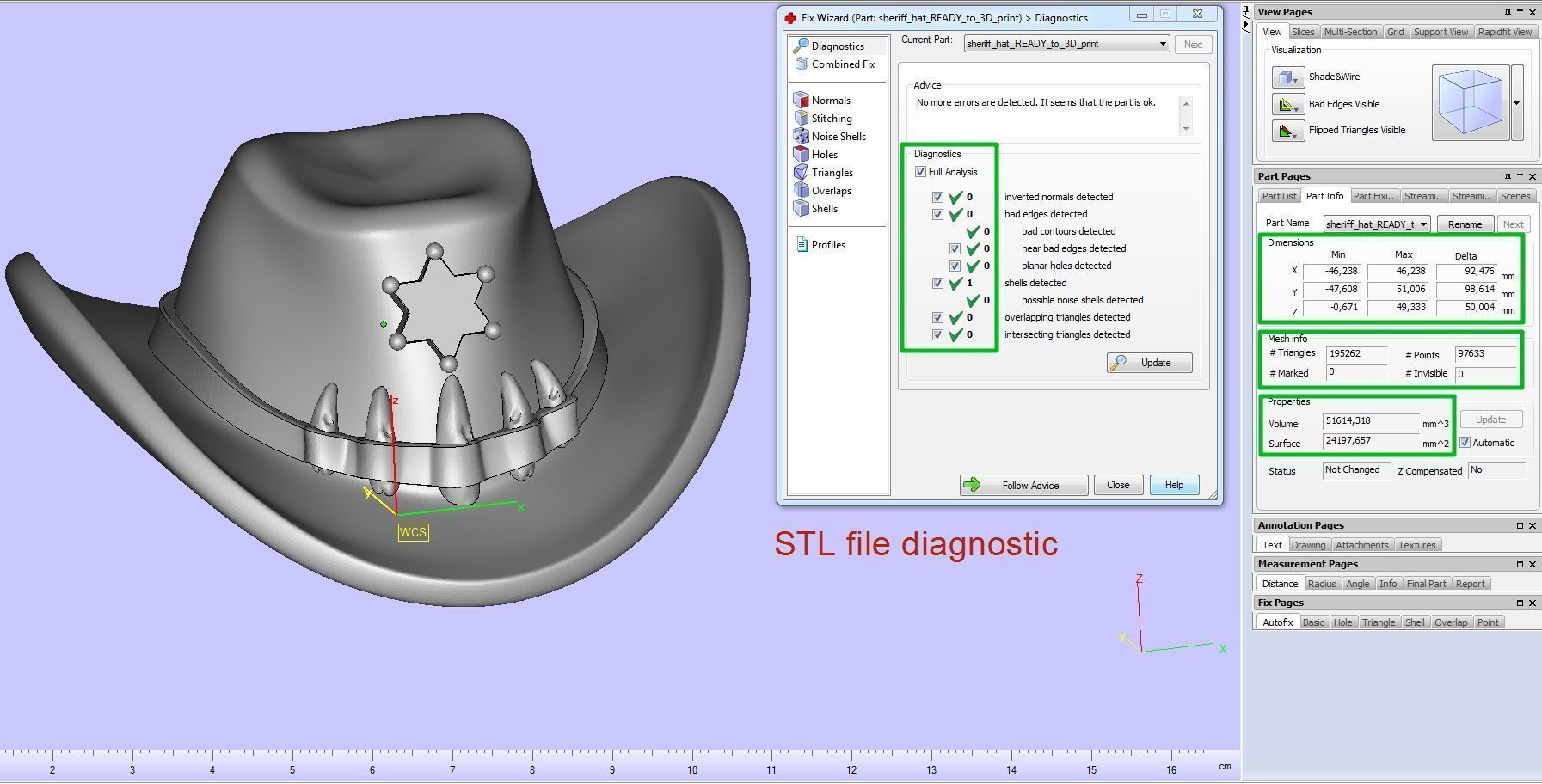 Sheriff Hat 3D print model_20