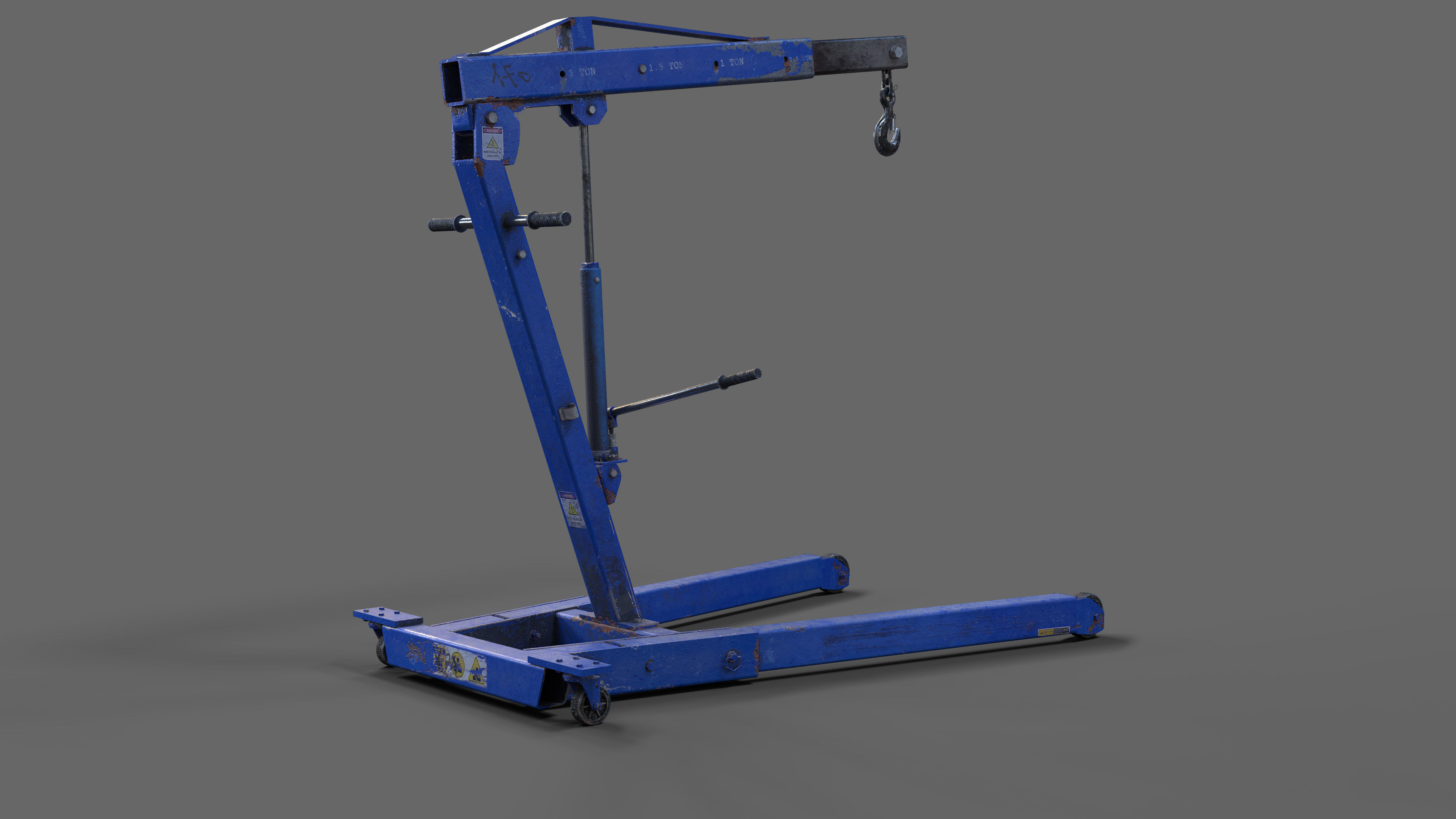 Crane engine 3D model CGTrader