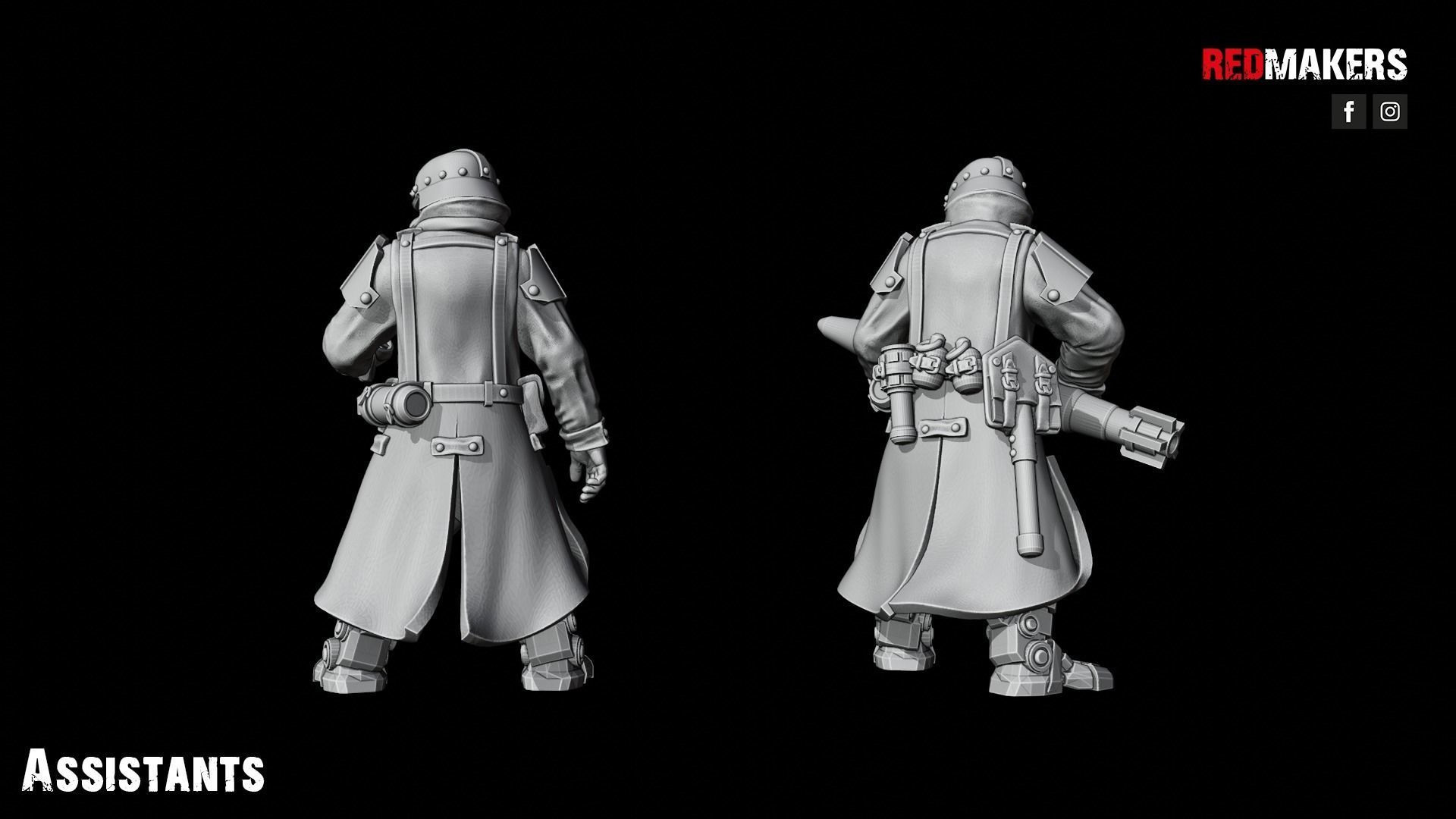 Multi Missile Launcher - Death Division - Field artillery 3D print model_19