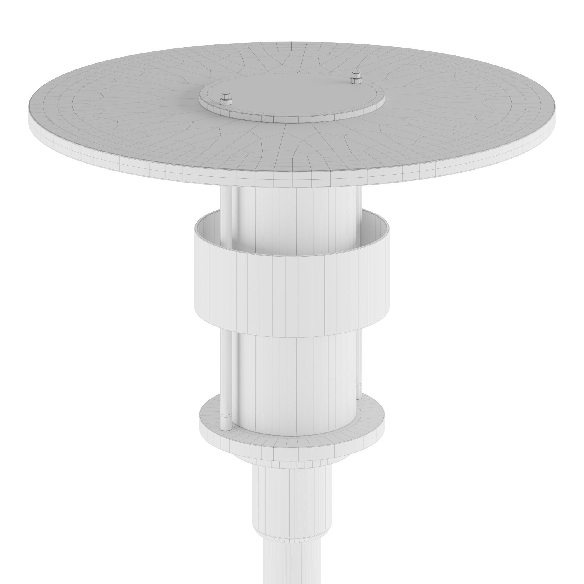 Albertslund Maxi Post 3D model_2