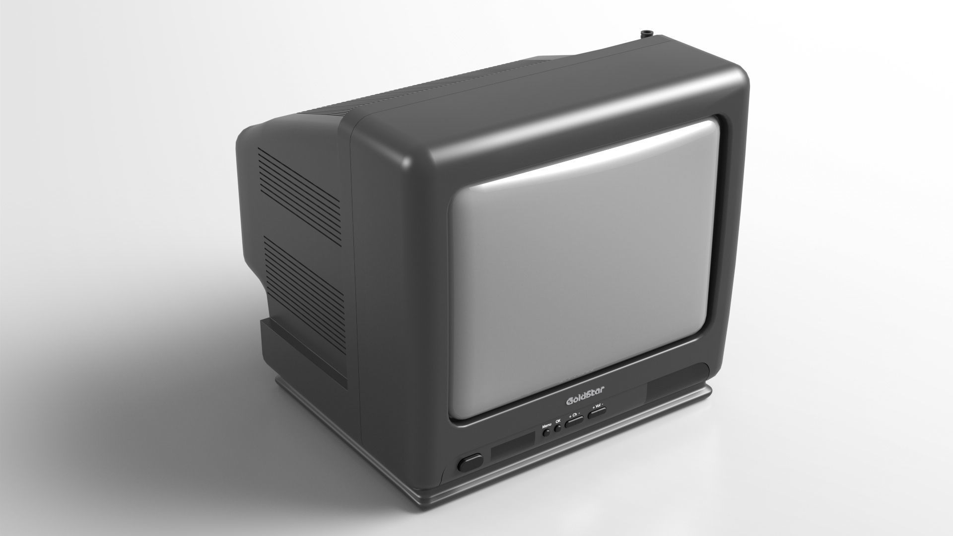 GoldStar TV 3D model_3
