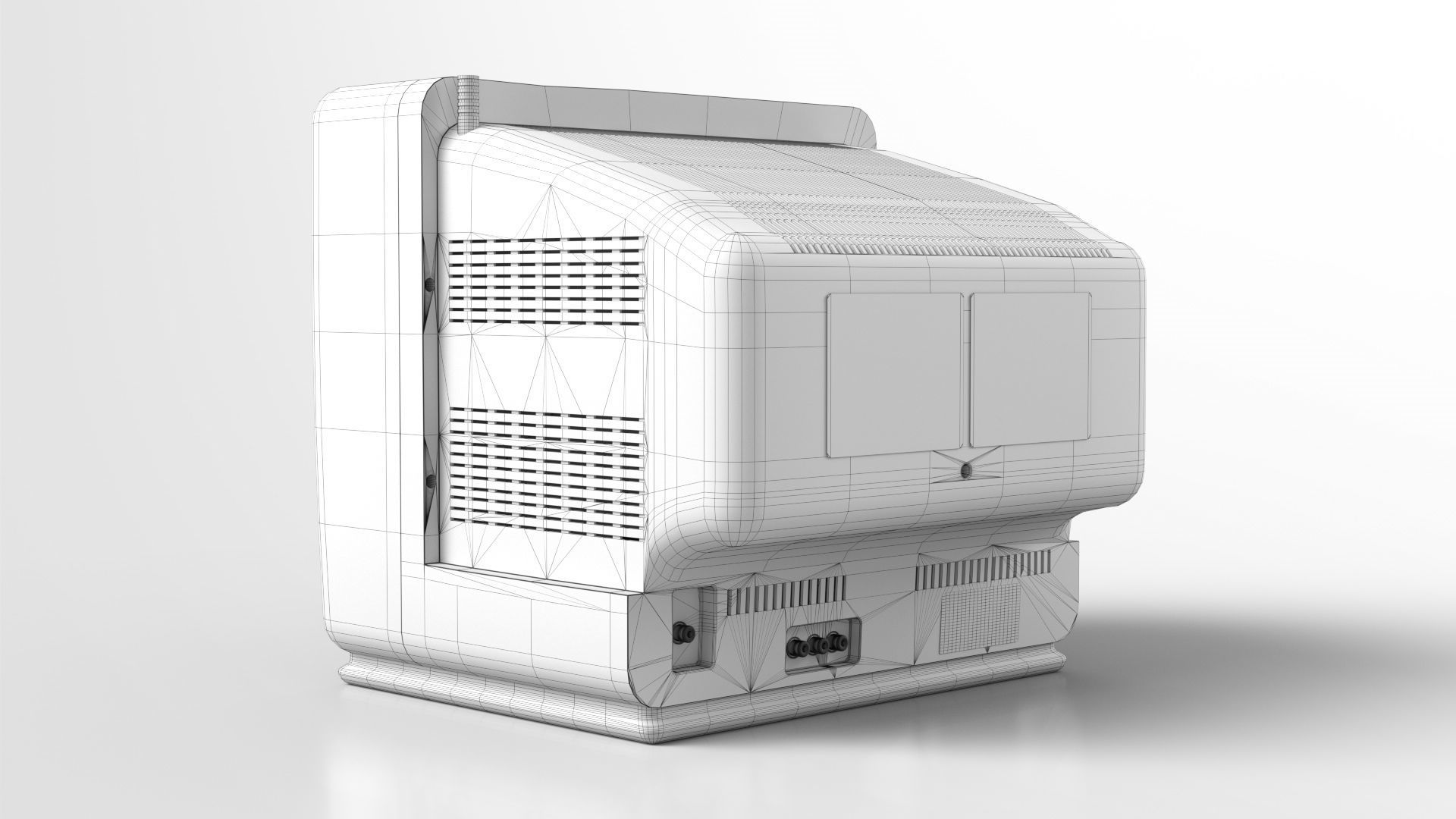 GoldStar TV 3D model_14