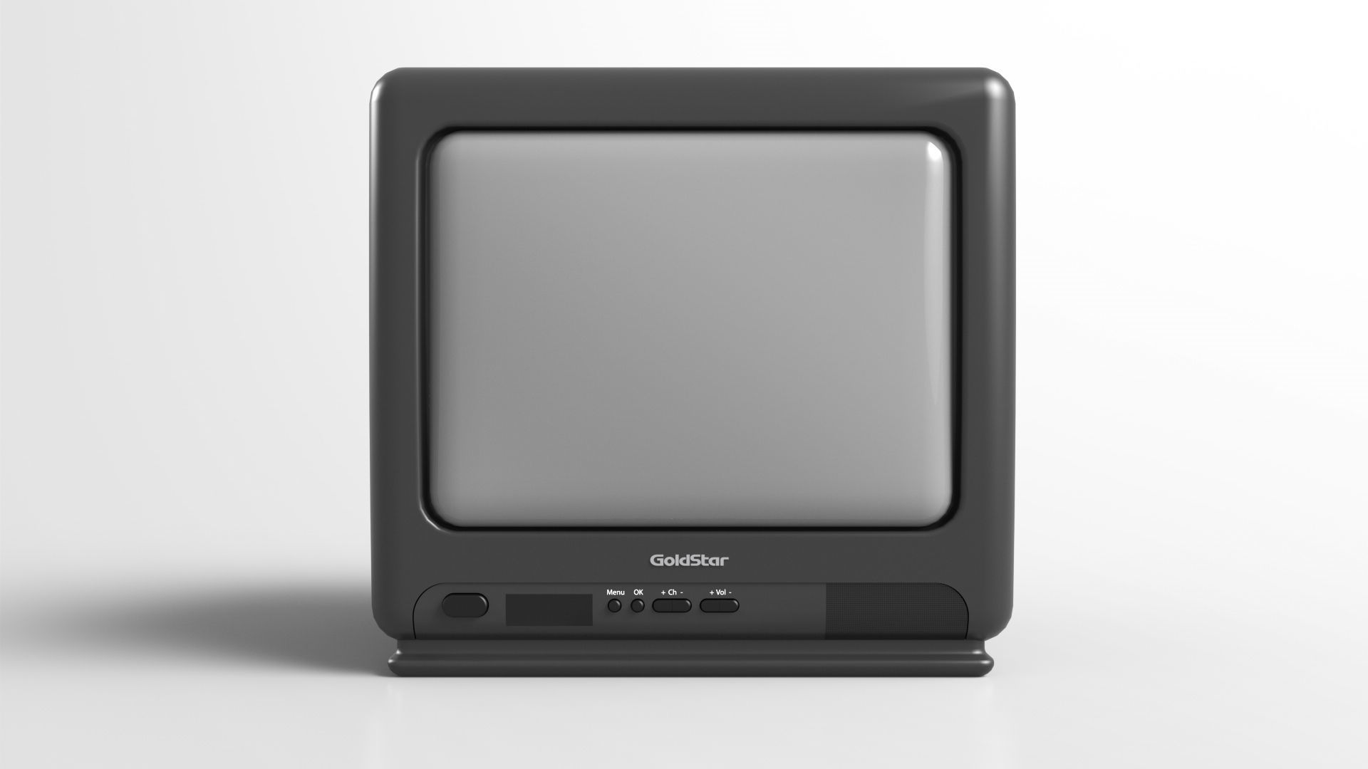 GoldStar TV 3D model_1