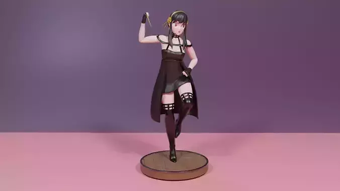 YOR FORGER SPY X FAMILY 3D print model