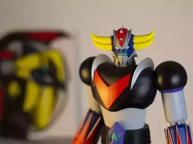 Grendizer Museum pose - FDM optimized 3D print model