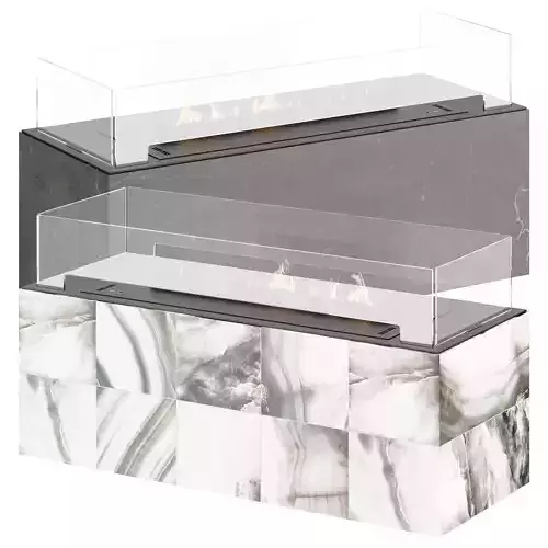 Planika LAURENT Fireplace 3D model