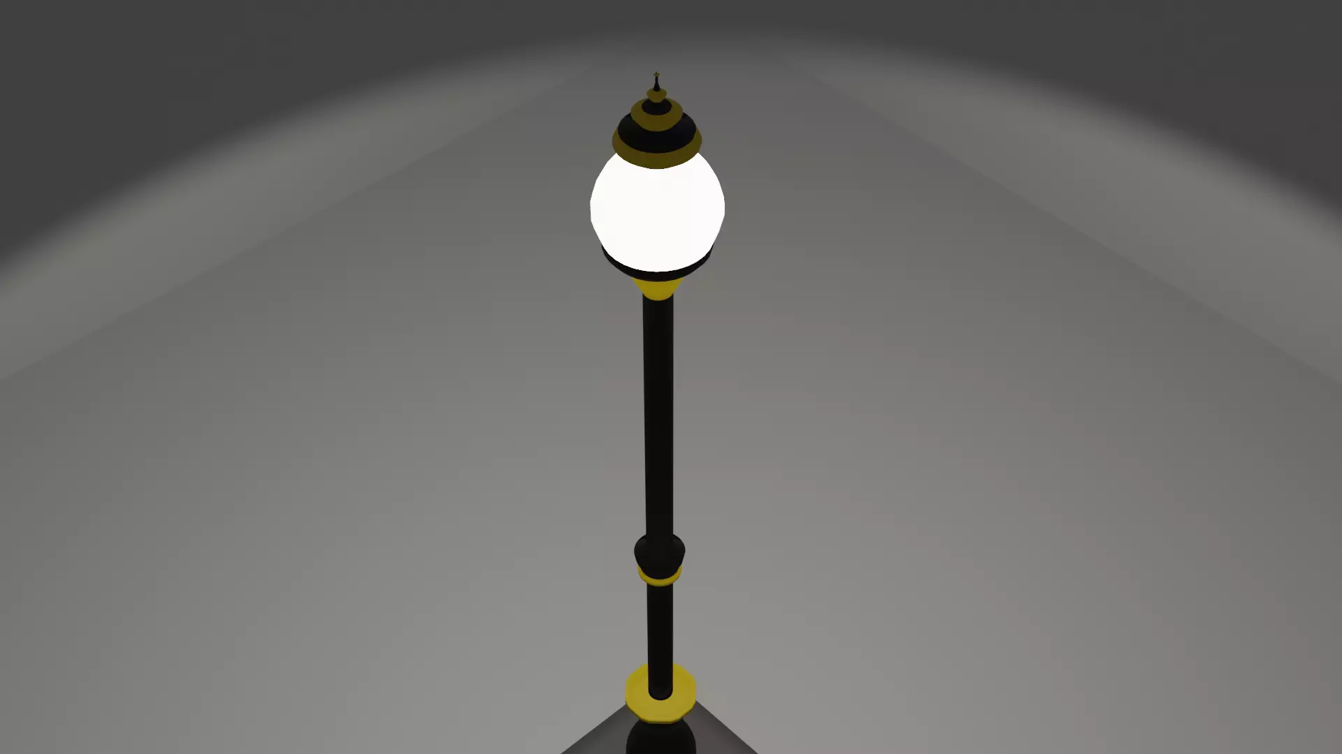 Street Lamp Exterior Free low-poly 3D model