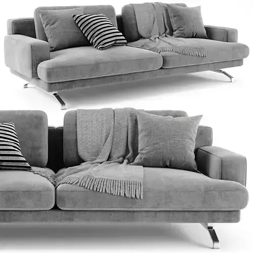 Lemamobili Mustique 2 Seats Sofa 3D model