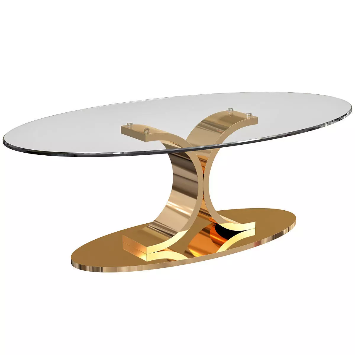 DV Home Collection Kent Plus Tavolo 1 3D model_0