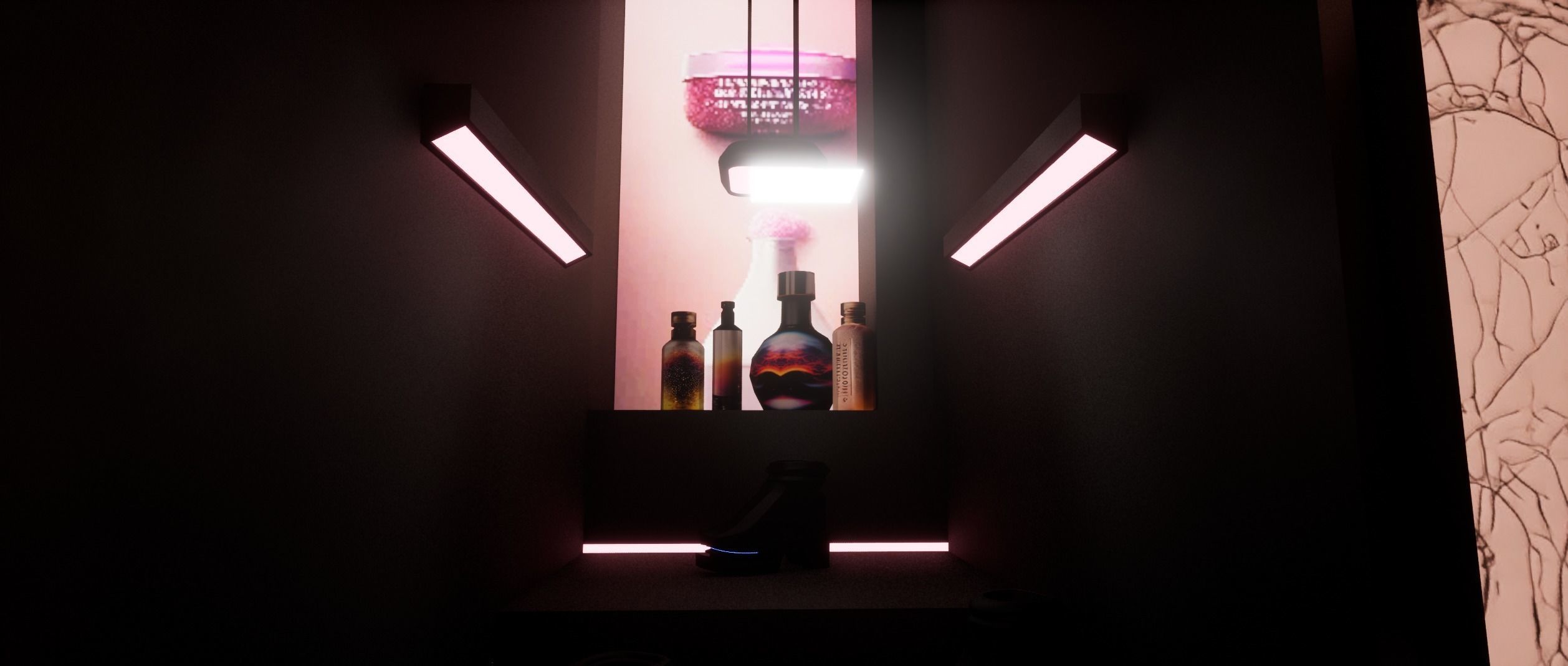 Cyberpunk Beauty Store 3D model_23