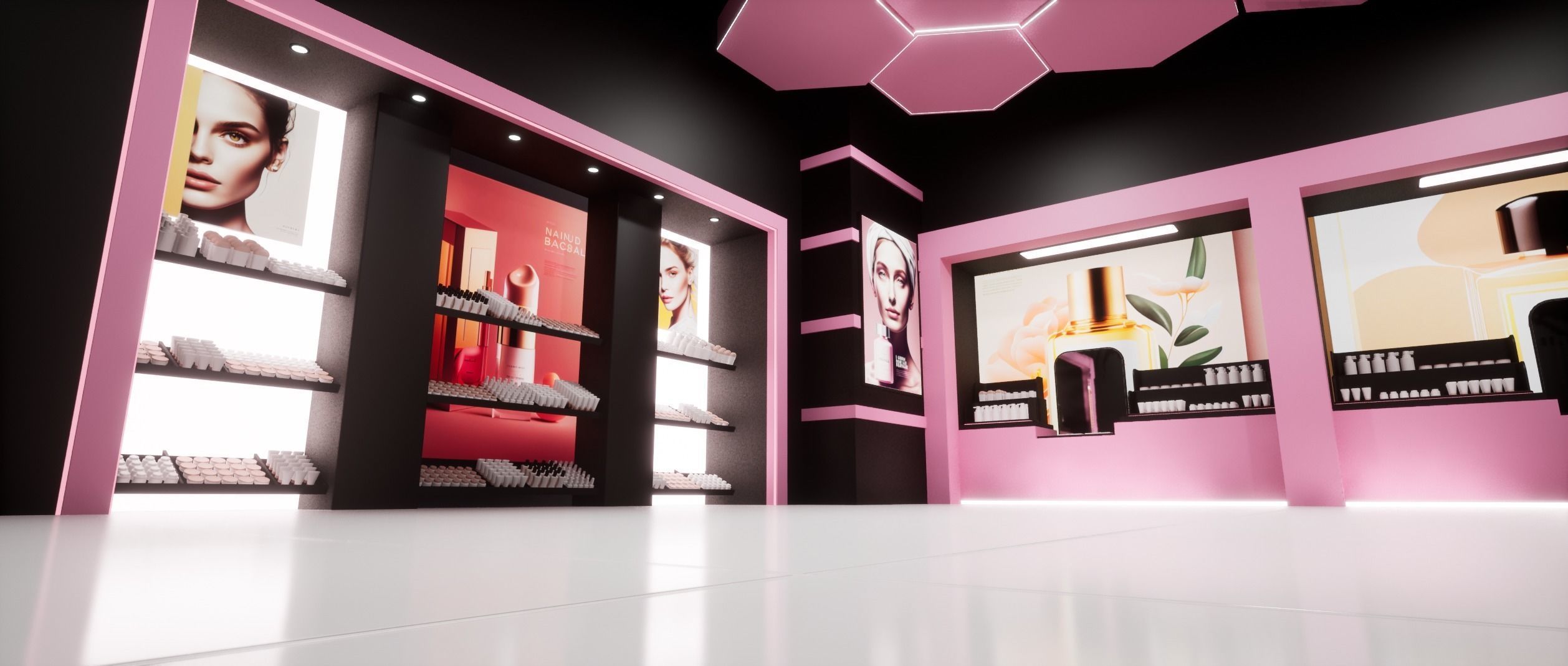 Cyberpunk Beauty Store 3D model_12