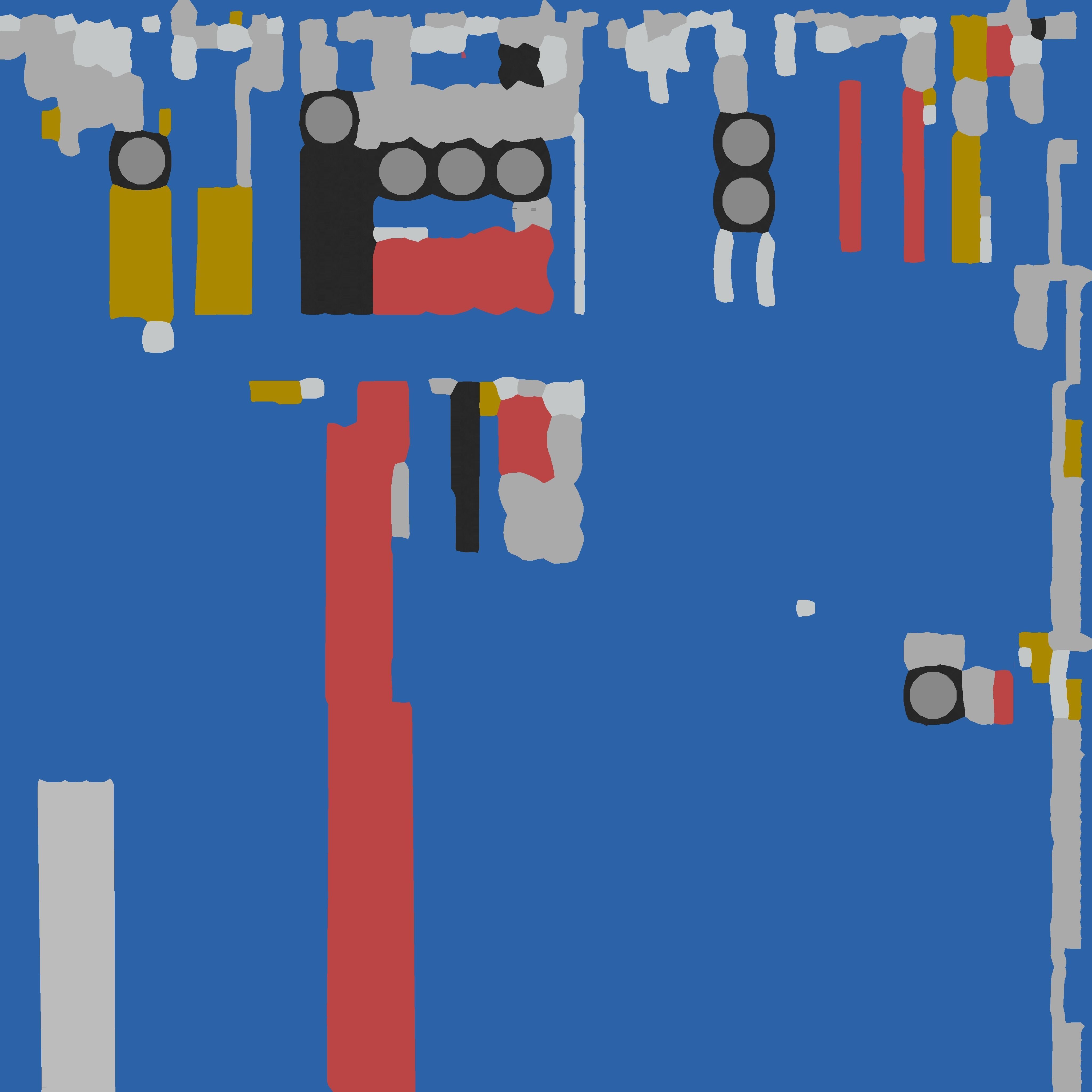 Shopping Cart Low-poly 3D model_9