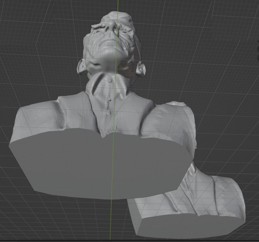 Samuel Beckett 3D print model_26