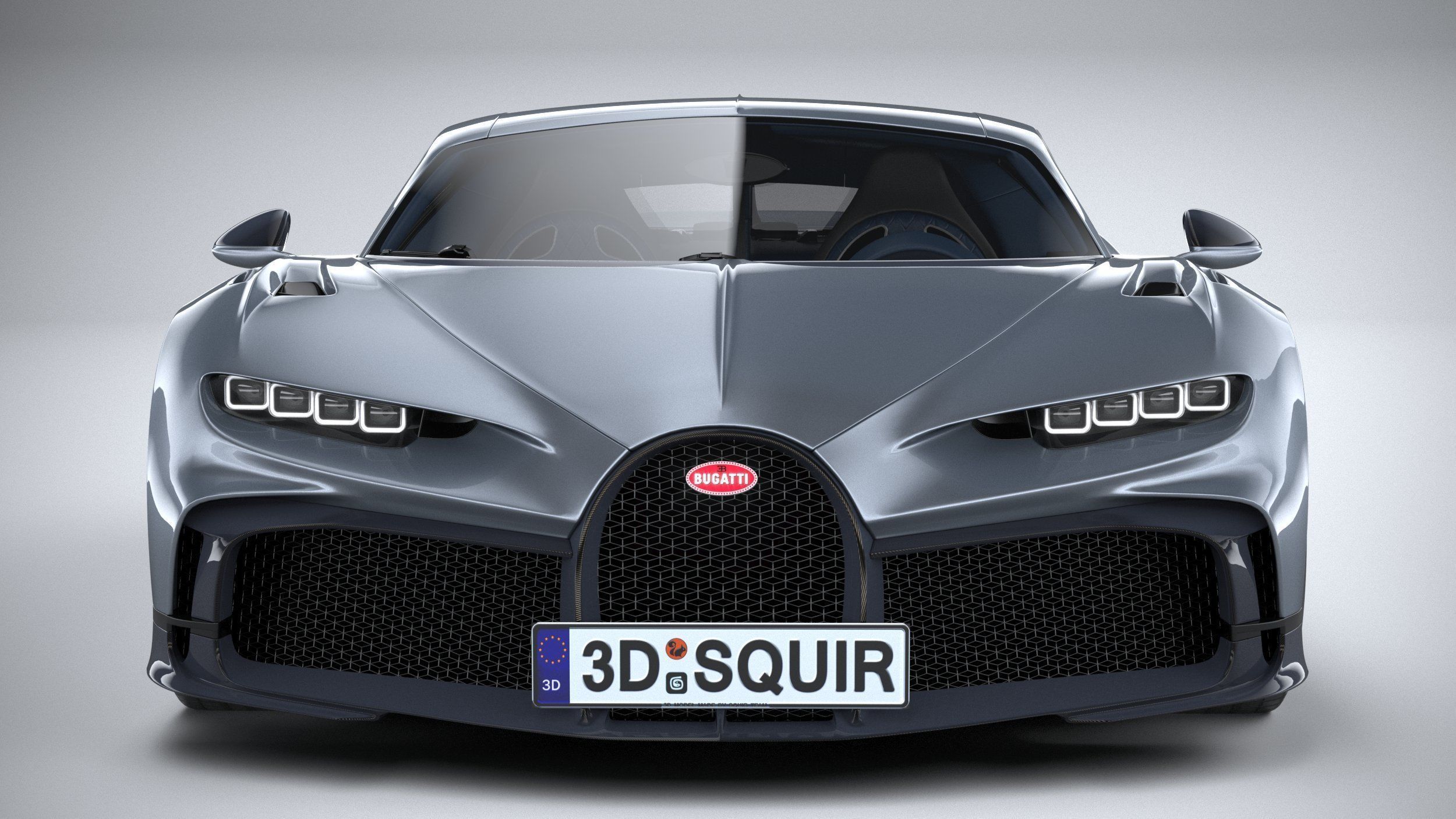 Bugatti Chiron Profilee 2022 3D model_13