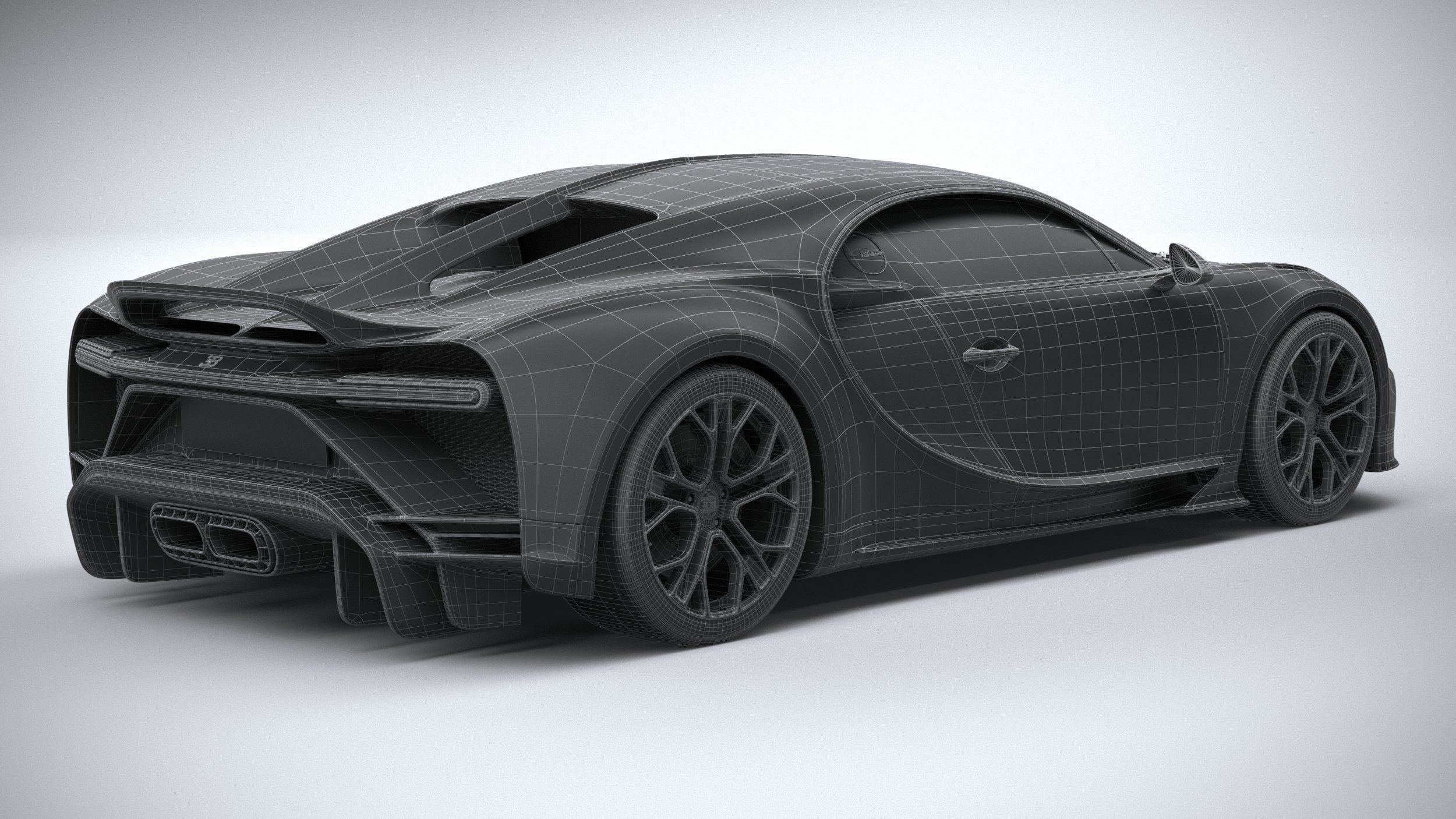 Bugatti Chiron Profilee 2022 3D model_32
