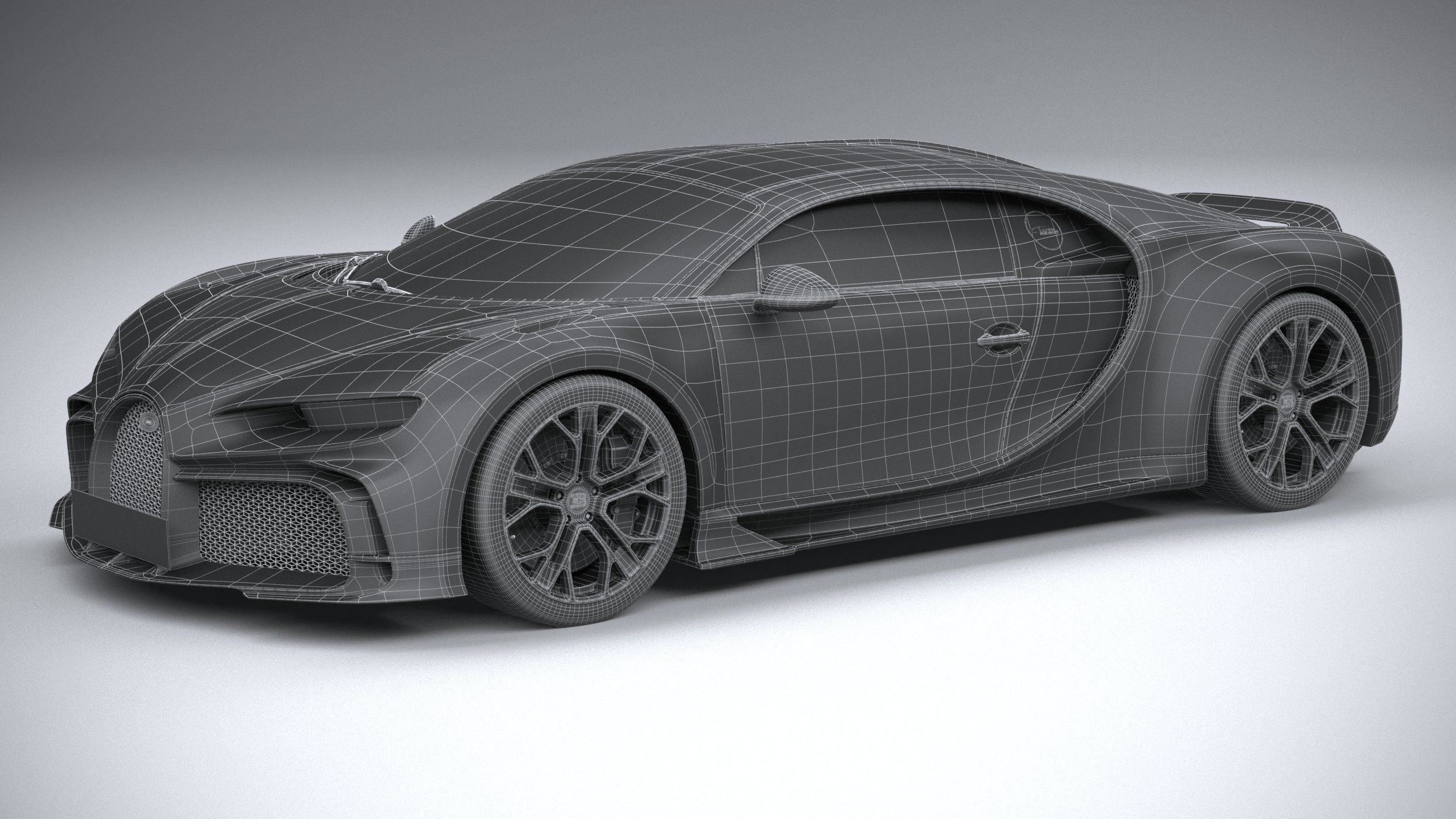 Bugatti Chiron Profilee 2022 3D model_31