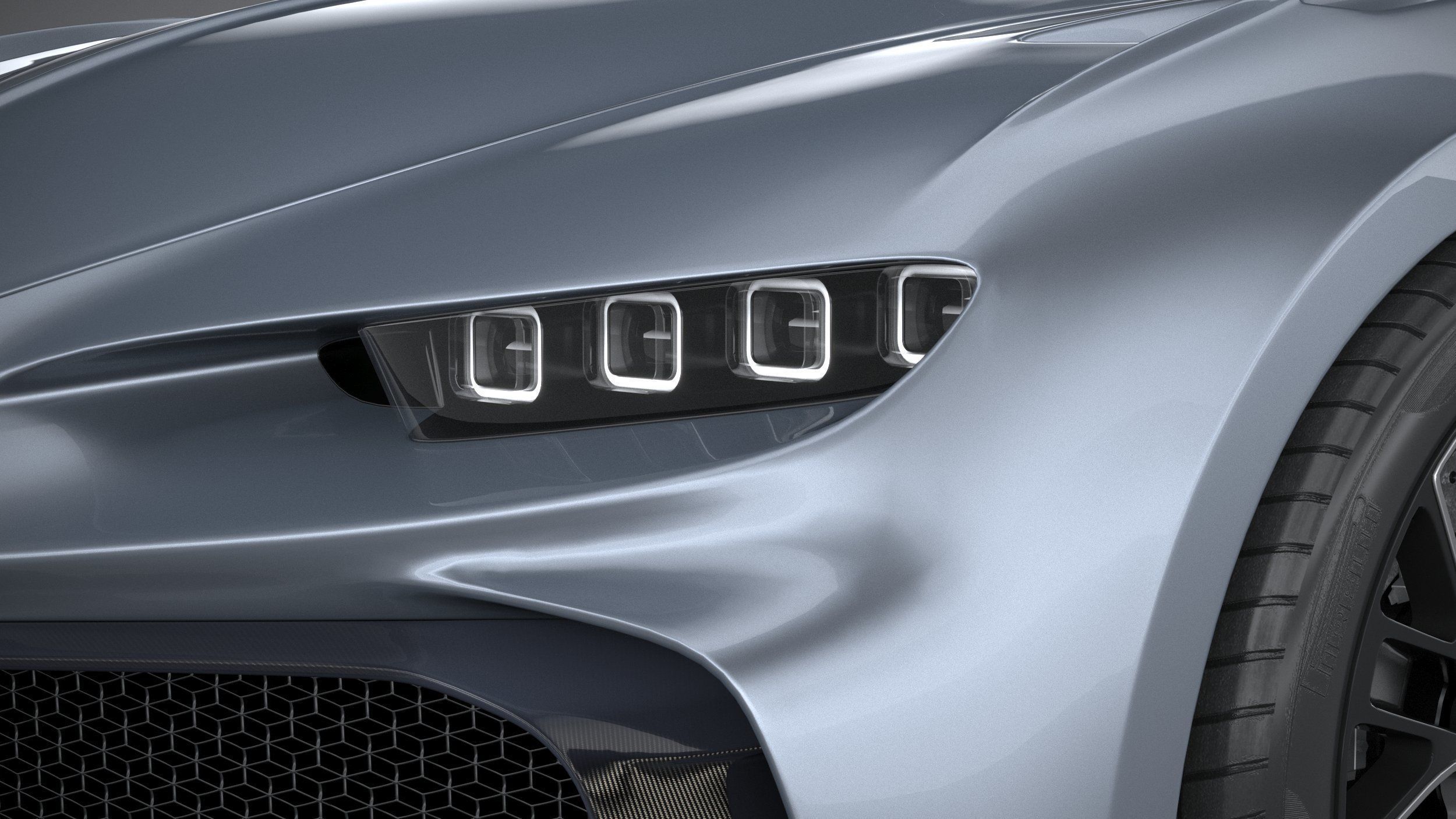 Bugatti Chiron Profilee 2022 3D model_14