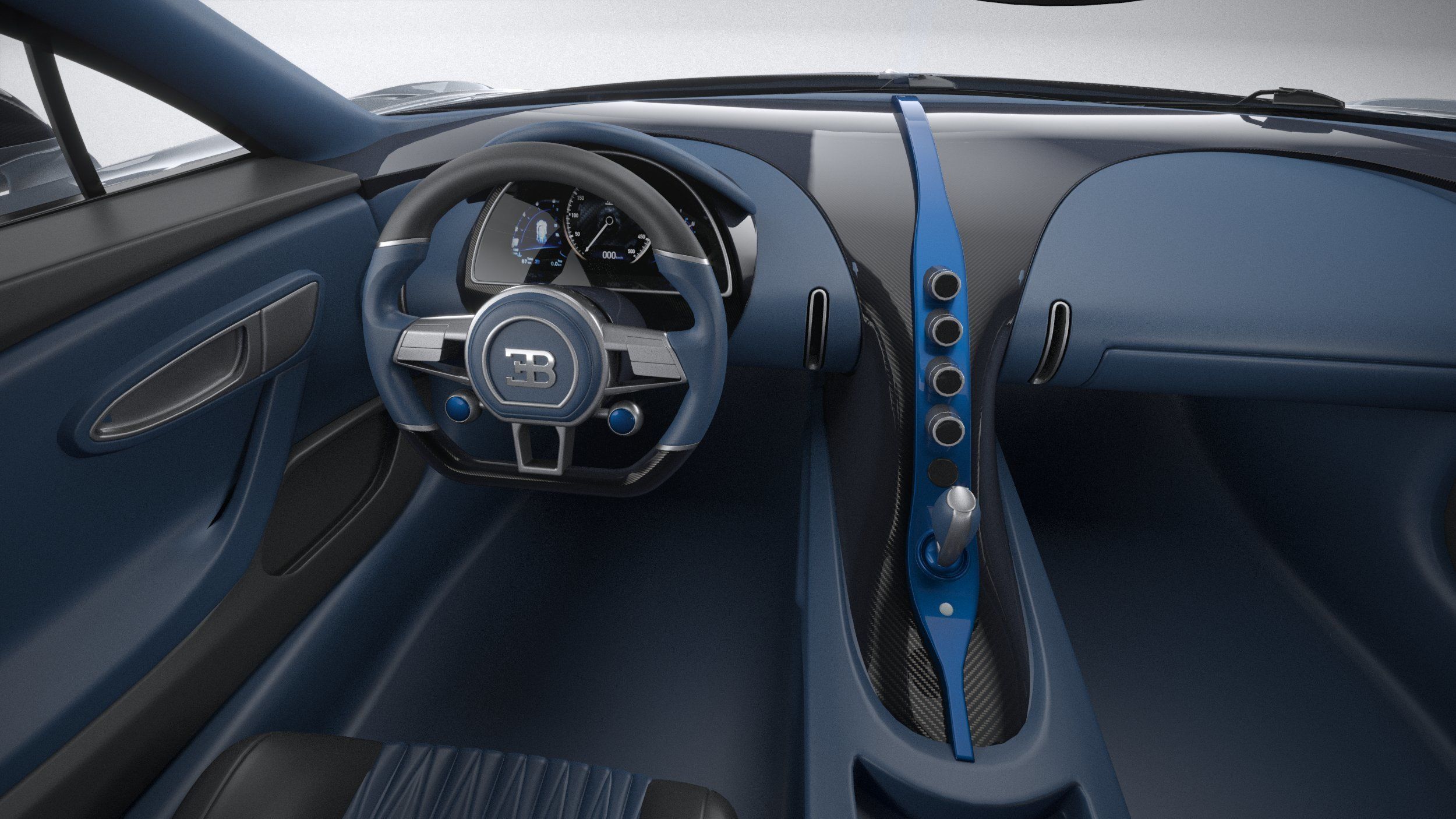 Bugatti Chiron Profilee 2022 3D model_27