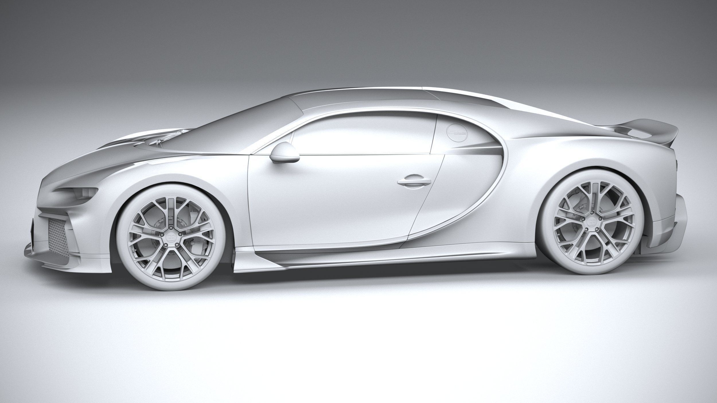 Bugatti Chiron Profilee 2022 3D model_22