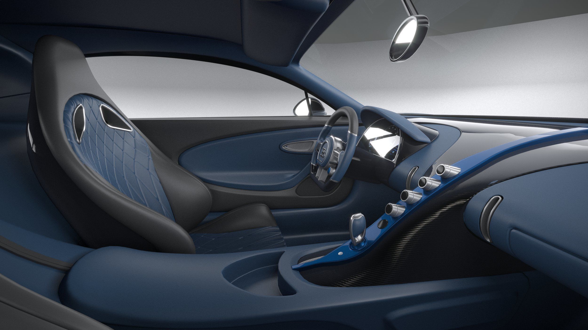 Bugatti Chiron Profilee 2022 3D model_28