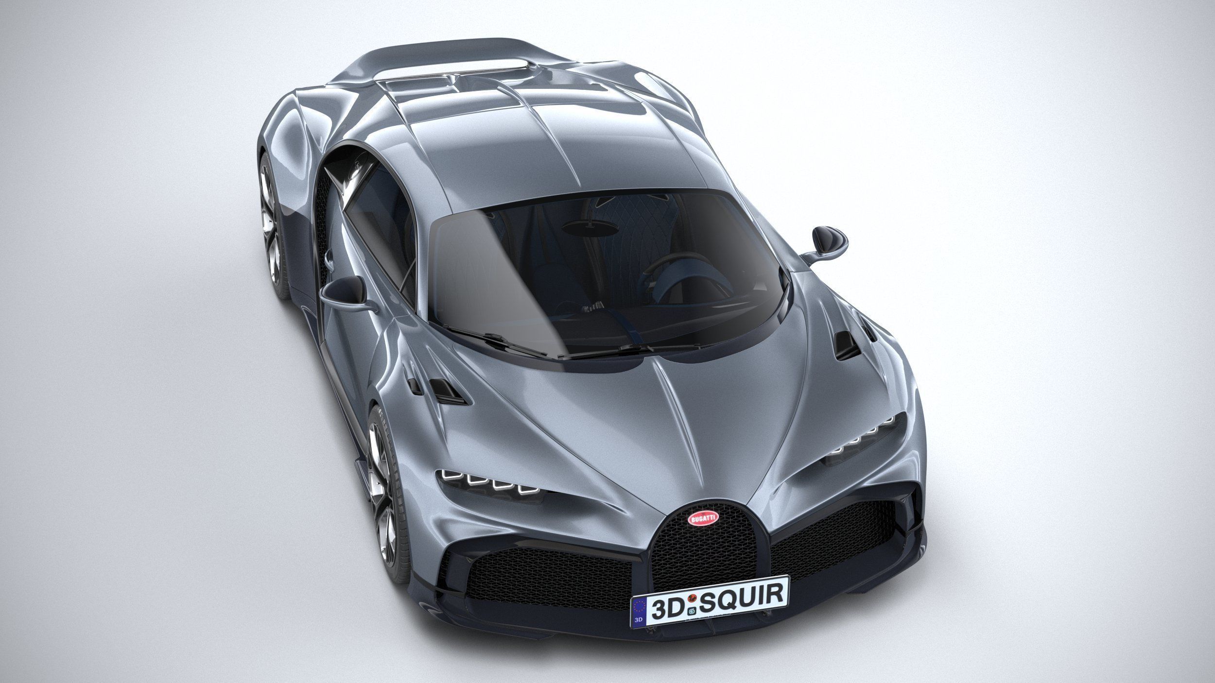 Bugatti Chiron Profilee 2022 3D model_12