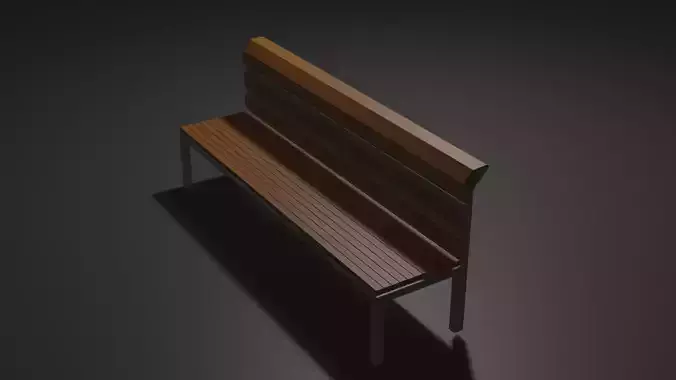 ParkBench wooden bench