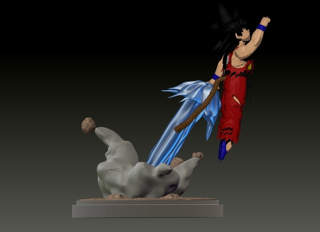 Kid Goku from Dragon Ball 3D print model_3
