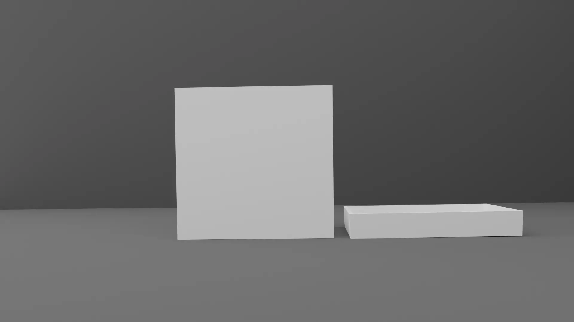 gift box 3D print model_0