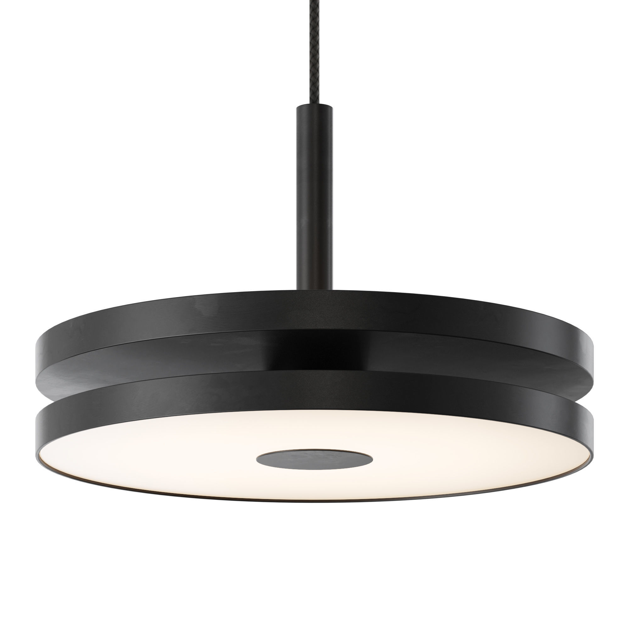 Led Machine Suspension Lamp 3D model_1