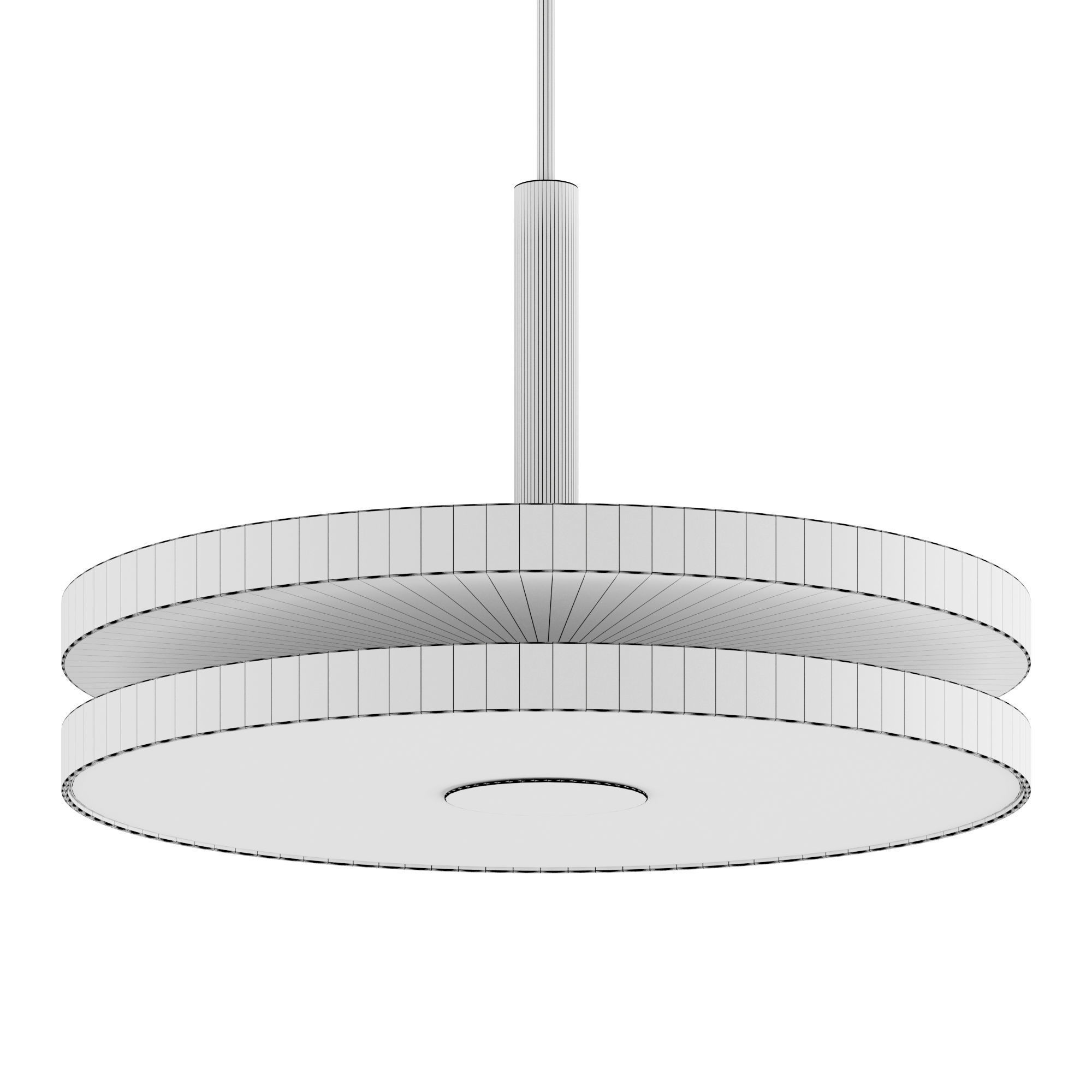 Led Machine Suspension Lamp 3D model_2