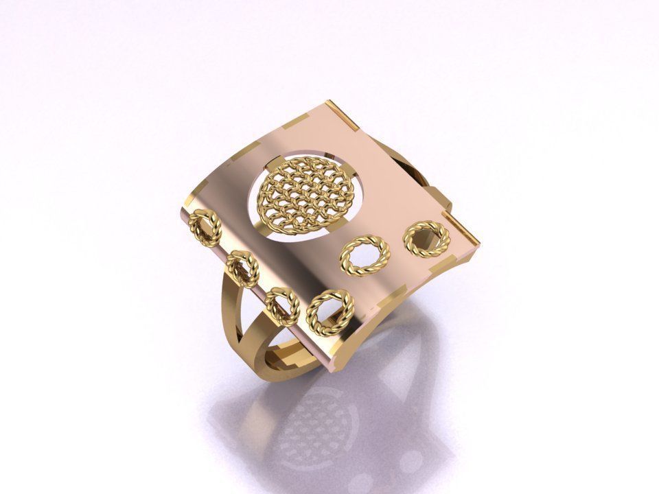 ring 11 3D print model_10