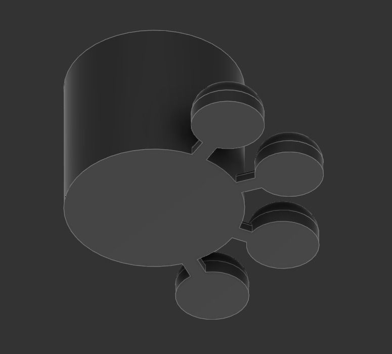 Futuristic Pencil case 3D print model_2