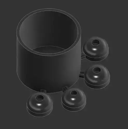 Futuristic Pencil case