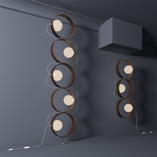 Leucos Guiko 3 and 5 light  3D model