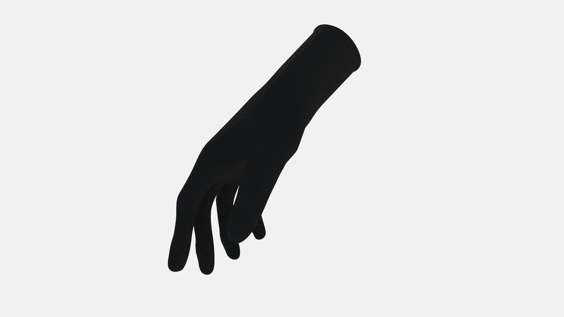 Sefety Work Gloves  Low-poly 3D model_1