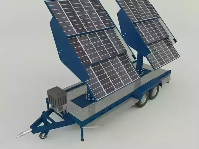 Solar panel carrier