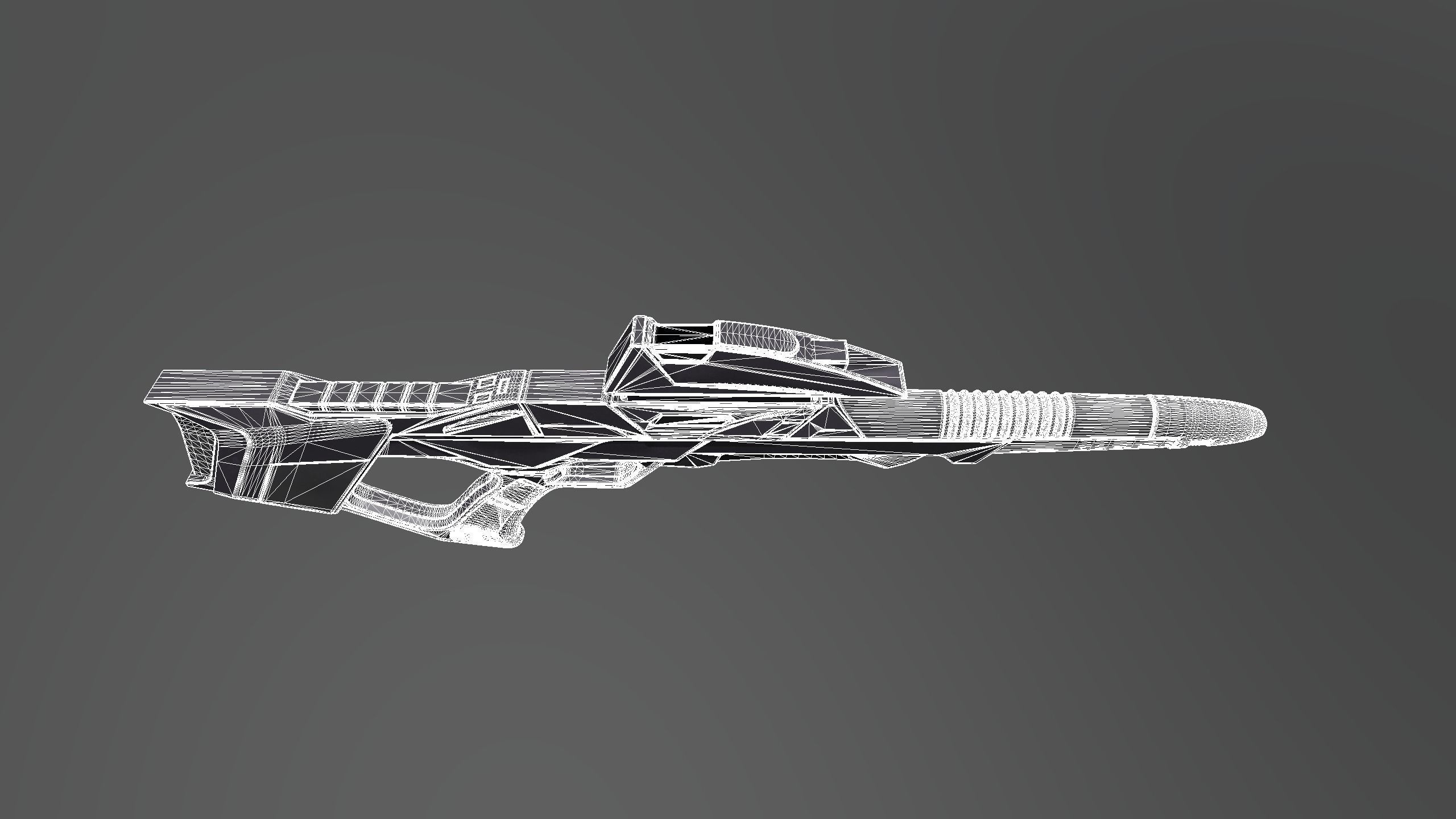 37gun gun Free low-poly 3D model_4