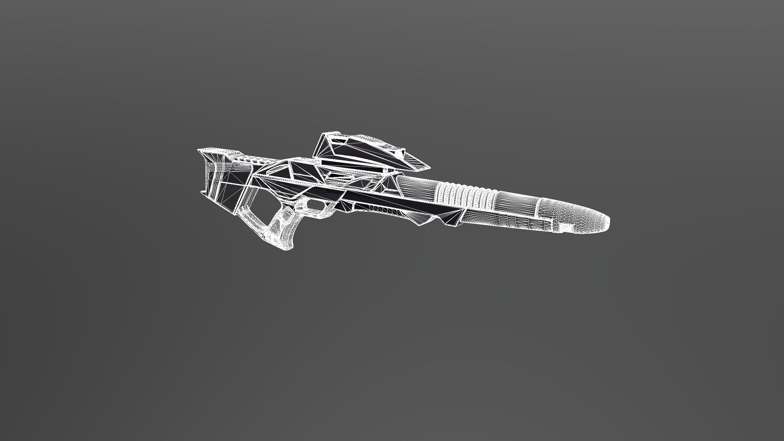 37gun gun Free low-poly 3D model_5