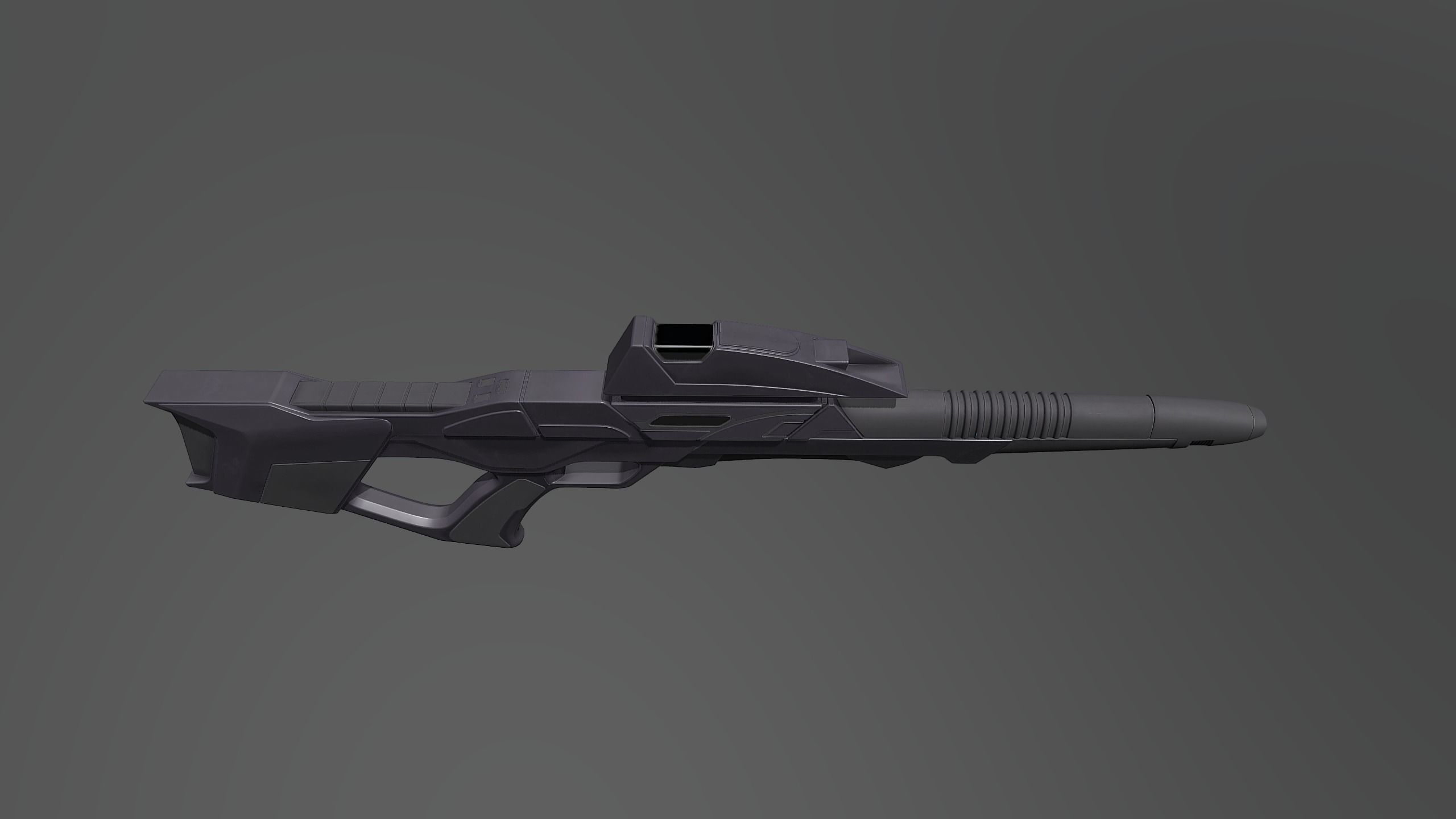 37gun gun Free low-poly 3D model_3