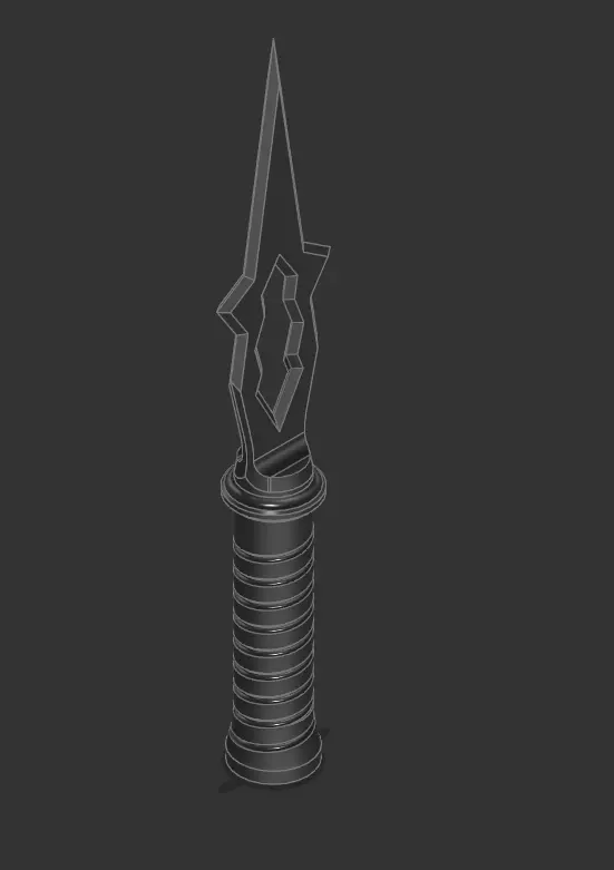 Knife toy  3D print model_0