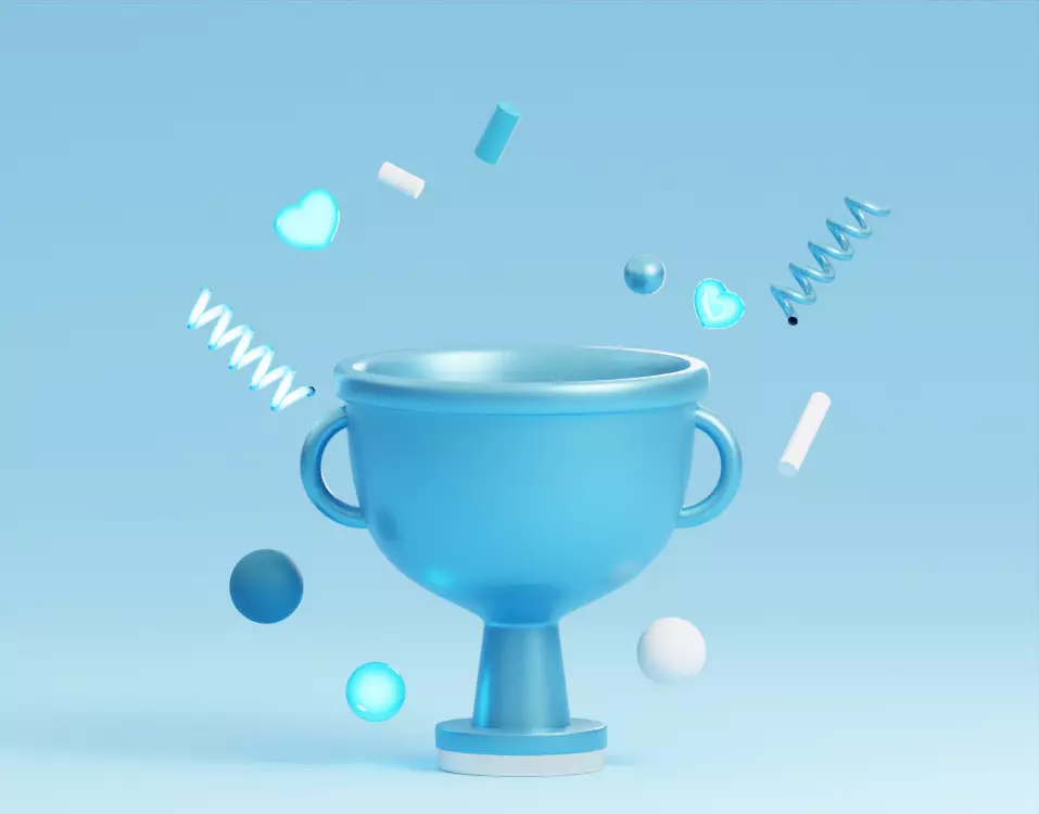 The Winner Includes Lighting Setup 3D model