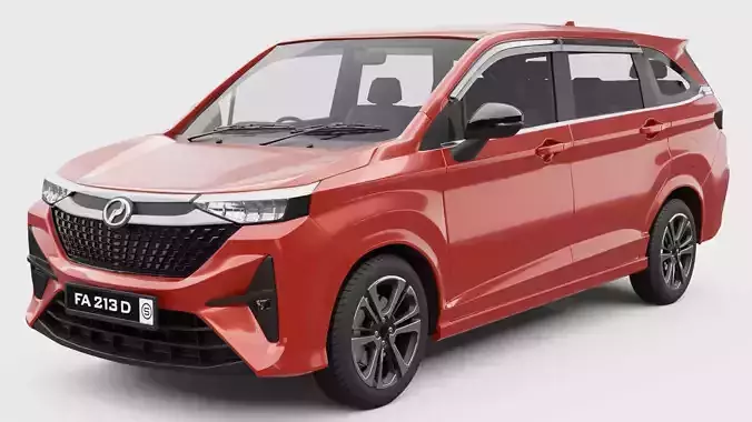 Perodua Alza 2022 3D model