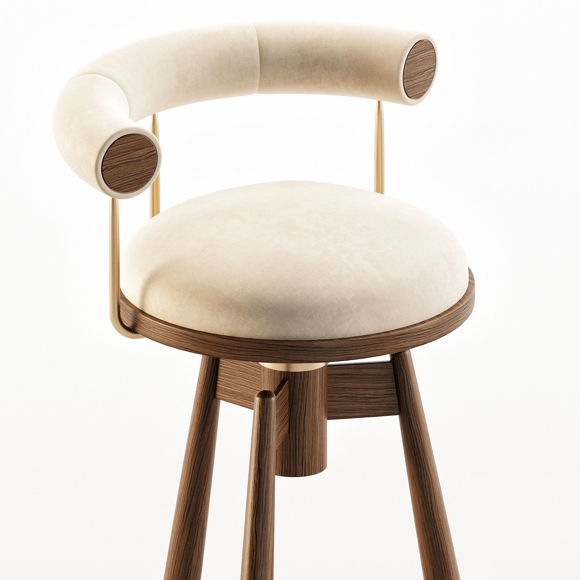 DYLAN BAR CHAIR 3D model_7