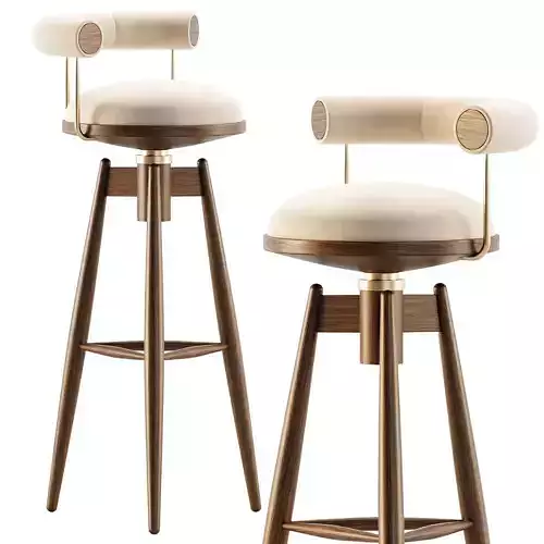 DYLAN BAR CHAIR 3D model