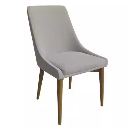 Chair dining with wooden legs